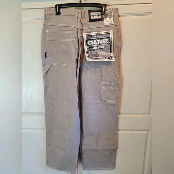 90s Y2K Culture Jeans Baggy Skater Carpenter Jeans - Picture 3 of 10